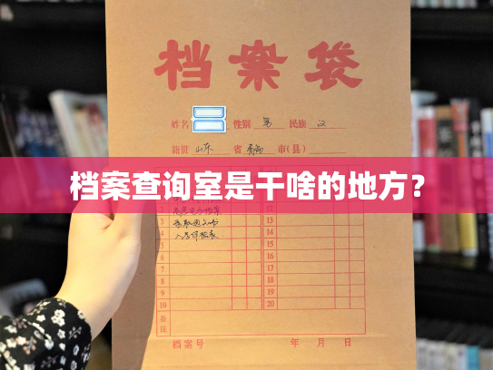 档案查询室是干啥的地方？