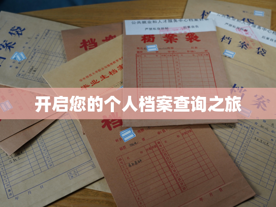 开启您的个人档案查询之旅