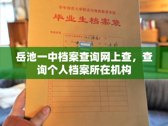 岳池一中档案查询网上查，查询个人档案所在机构