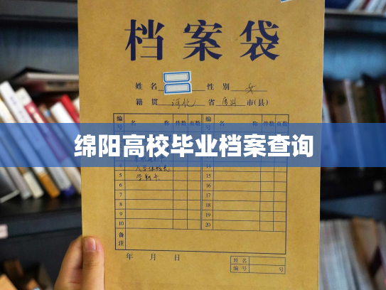 绵阳高校毕业档案查询