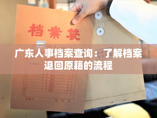 广东人事档案查询：了解档案退回原籍的流程