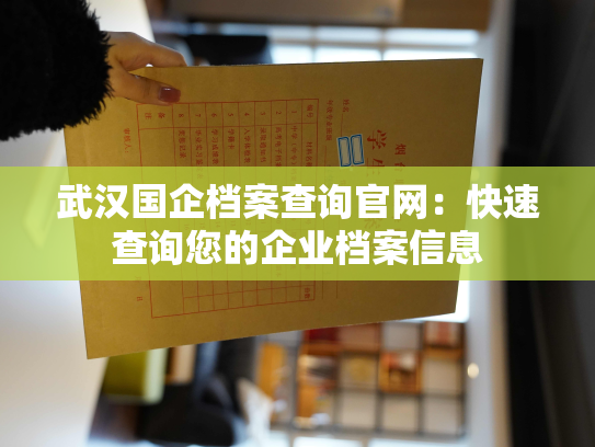 武汉国企档案查询官网：快速查询您的企业档案信息