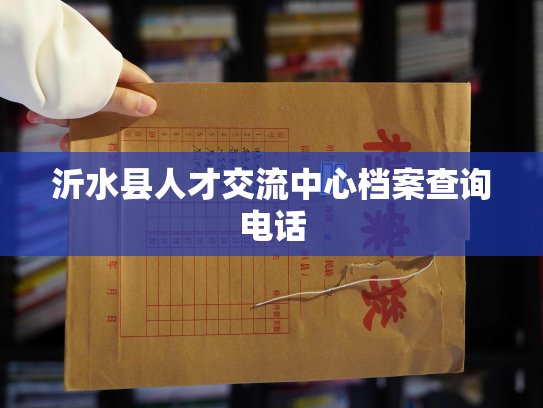 沂水县人才交流中心档案查询电话