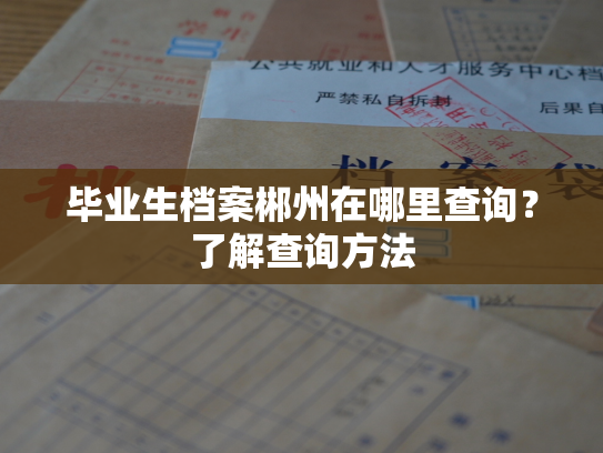 毕业生档案郴州在哪里查询？了解查询方法