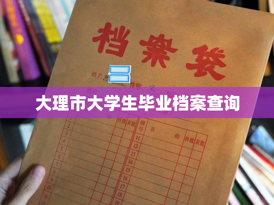 大理市大学生毕业档案查询