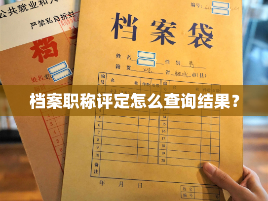 档案职称评定怎么查询结果？