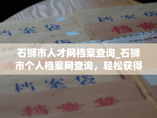 石狮市人才网档案查询_石狮市个人档案网查询，轻松获得个人就业与职业发展信息。