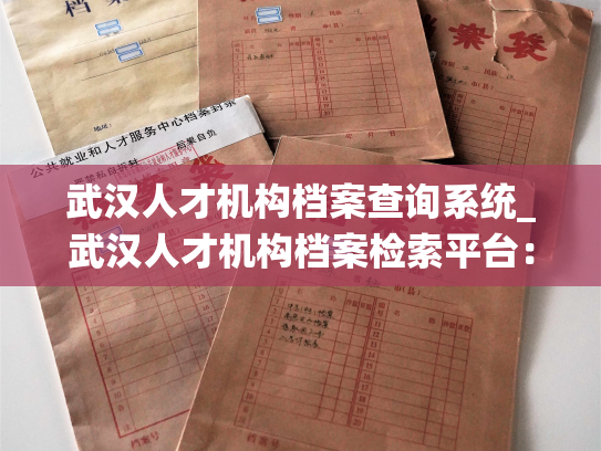 武汉人才机构档案查询系统_武汉人才机构档案检索平台：全面查询，高效便捷。