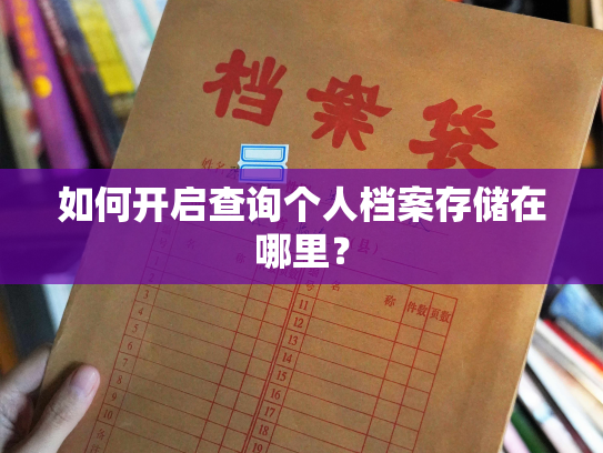 如何开启查询个人档案存储在哪里？