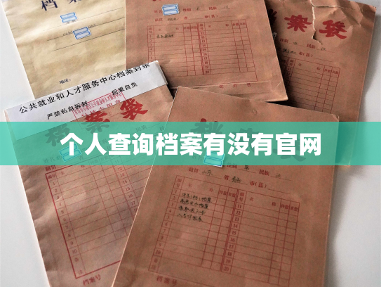 个人查询档案有没有官网