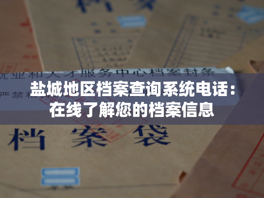盐城地区档案查询系统电话：在线了解您的档案信息