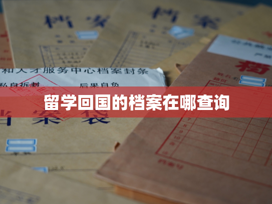留学回国的档案在哪查询