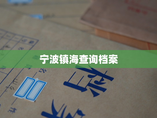 宁波镇海查询档案