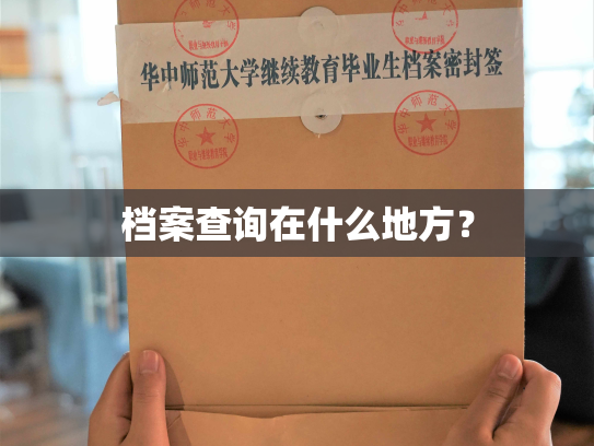 档案查询在什么地方？