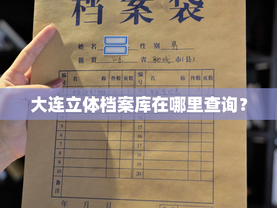 大连立体档案库在哪里查询？