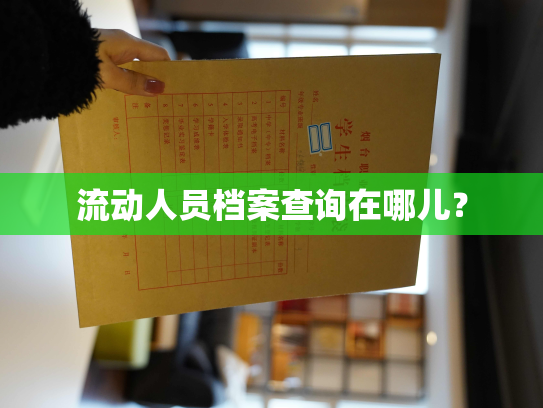 流动人员档案查询在哪儿？