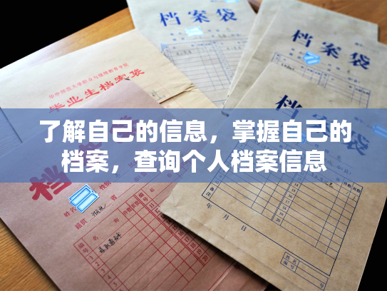 了解自己的信息，掌握自己的档案，查询个人档案信息