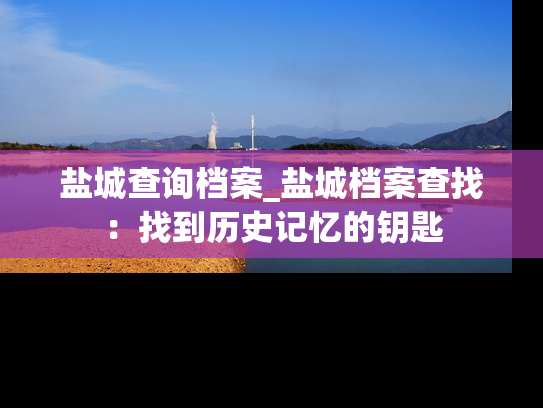 盐城查询档案_盐城档案查找：找到历史记忆的钥匙