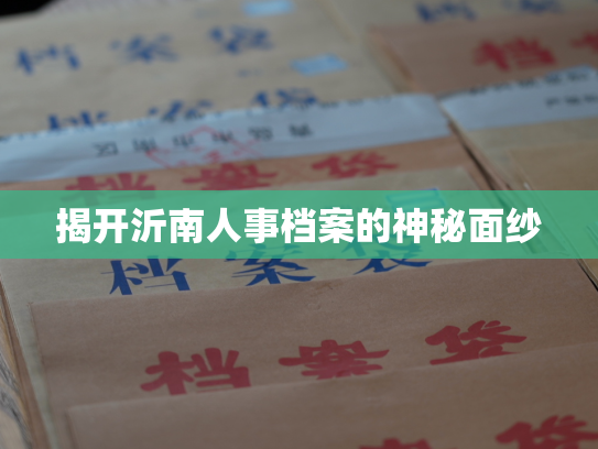 揭开沂南人事档案的神秘面纱