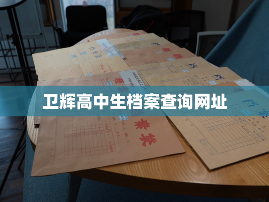 卫辉高中生档案查询网址