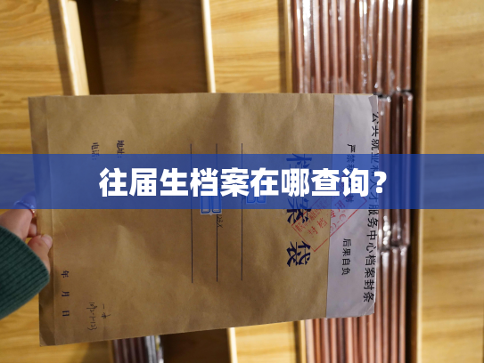 往届生档案在哪查询？