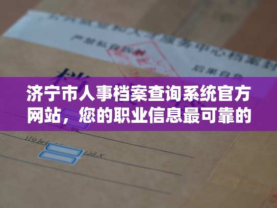 济宁市人事档案查询系统官方网站，您的职业信息最可靠的地方