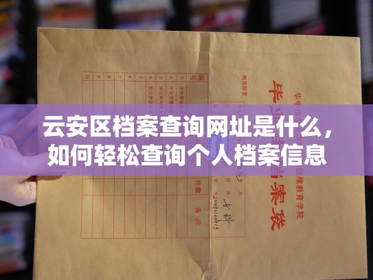 云安区档案查询网址是什么，如何轻松查询个人档案信息