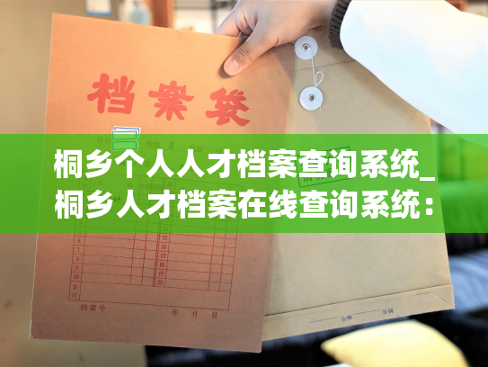 桐乡个人人才档案查询系统_桐乡人才档案在线查询系统：