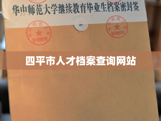四平市人才档案查询网站