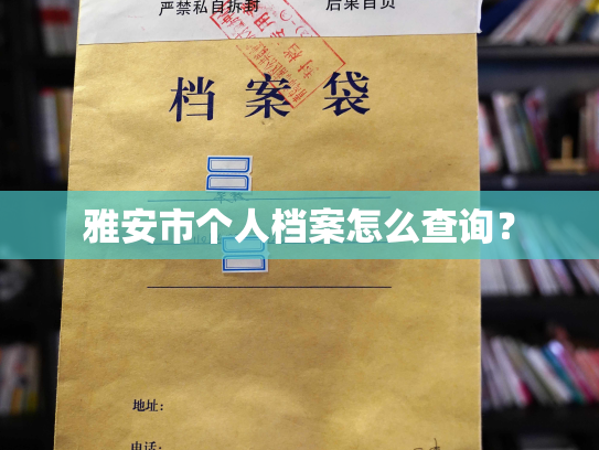雅安市个人档案怎么查询？