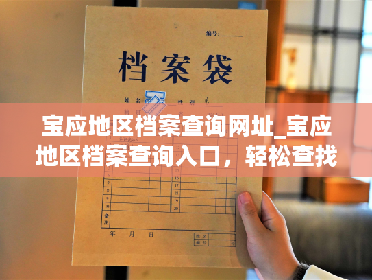 宝应地区档案查询网址_宝应地区档案查询入口，轻松查找个人档案信息。