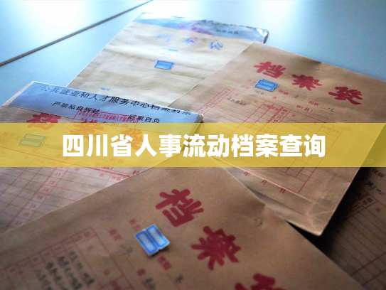 四川省人事流动档案查询