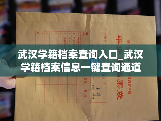 武汉学籍档案查询入口_武汉学籍档案信息一键查询通道