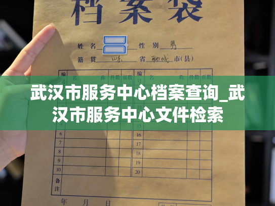武汉市服务中心档案查询_武汉市服务中心文件检索