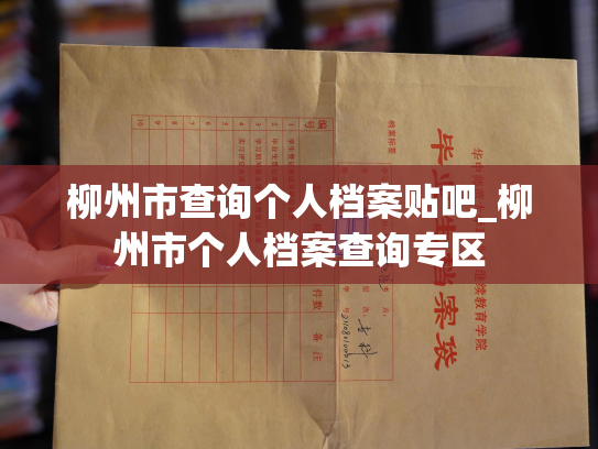 柳州市查询个人档案贴吧_柳州市个人档案查询专区