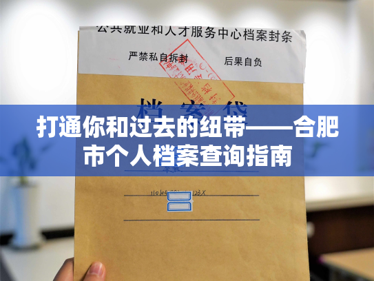 打通你和过去的纽带——合肥市个人档案查询指南