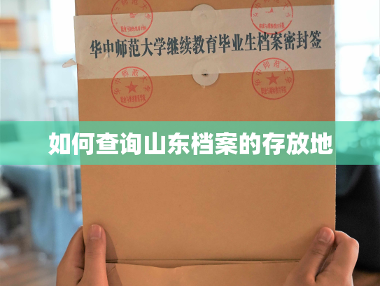 如何查询山东档案的存放地