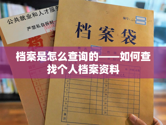 档案是怎么查询的——如何查找个人档案资料