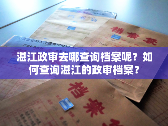 湛江政审去哪查询档案呢？如何查询湛江的政审档案？