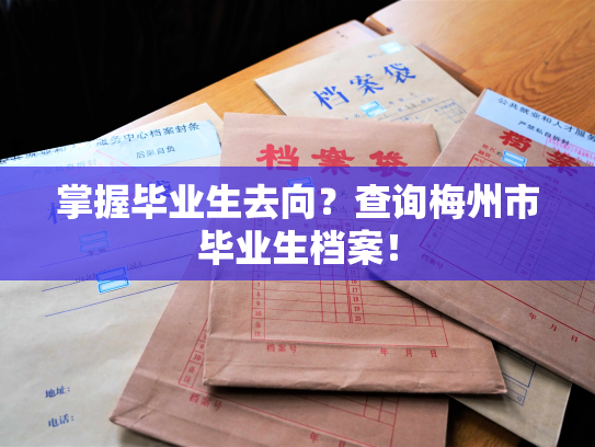 掌握毕业生去向？查询梅州市毕业生档案！
