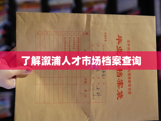 了解溆浦人才市场档案查询