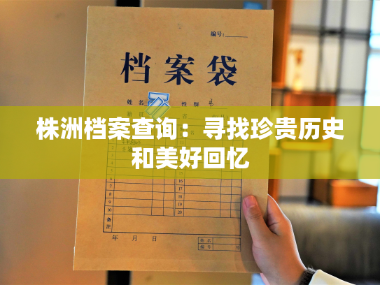 株洲档案查询：寻找珍贵历史和美好回忆