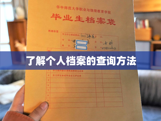 了解个人档案的查询方法