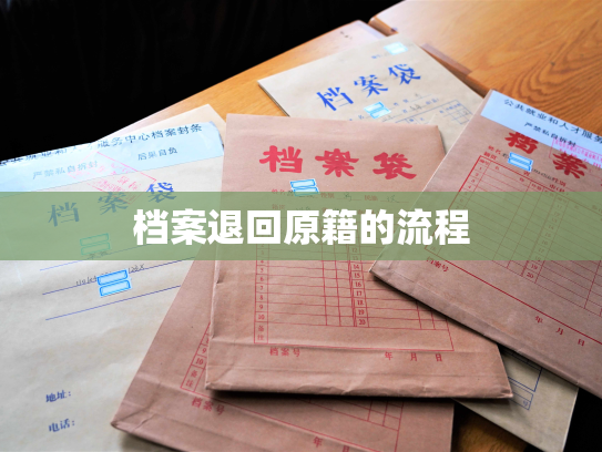 档案退回原籍的流程