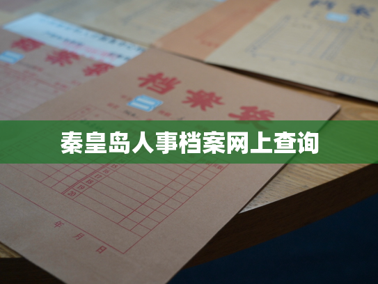 秦皇岛人事档案网上查询