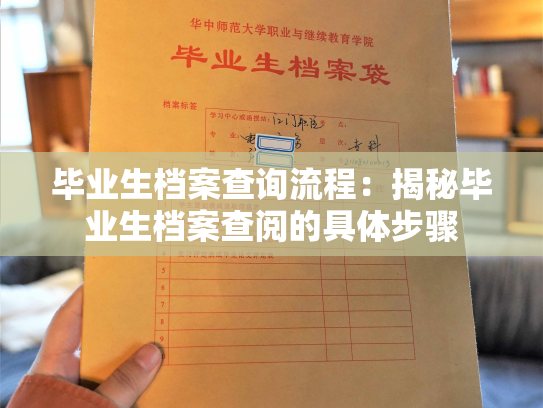 毕业生档案查询流程：揭秘毕业生档案查阅的具体步骤