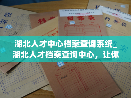 湖北人才中心档案查询系统_湖北人才档案查询中心，让你的人事档案一览无余。