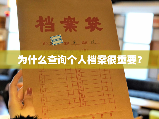 为什么查询个人档案很重要？