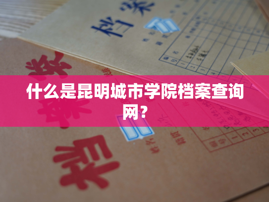 什么是昆明城市学院档案查询网？