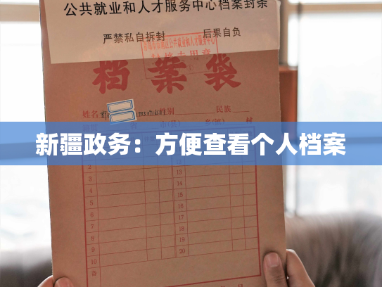 新疆政务：方便查看个人档案